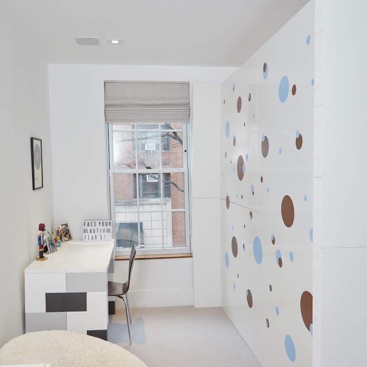 Modern design helps create bedrooms that feel more mature while still providing the flexibility of a modular system.