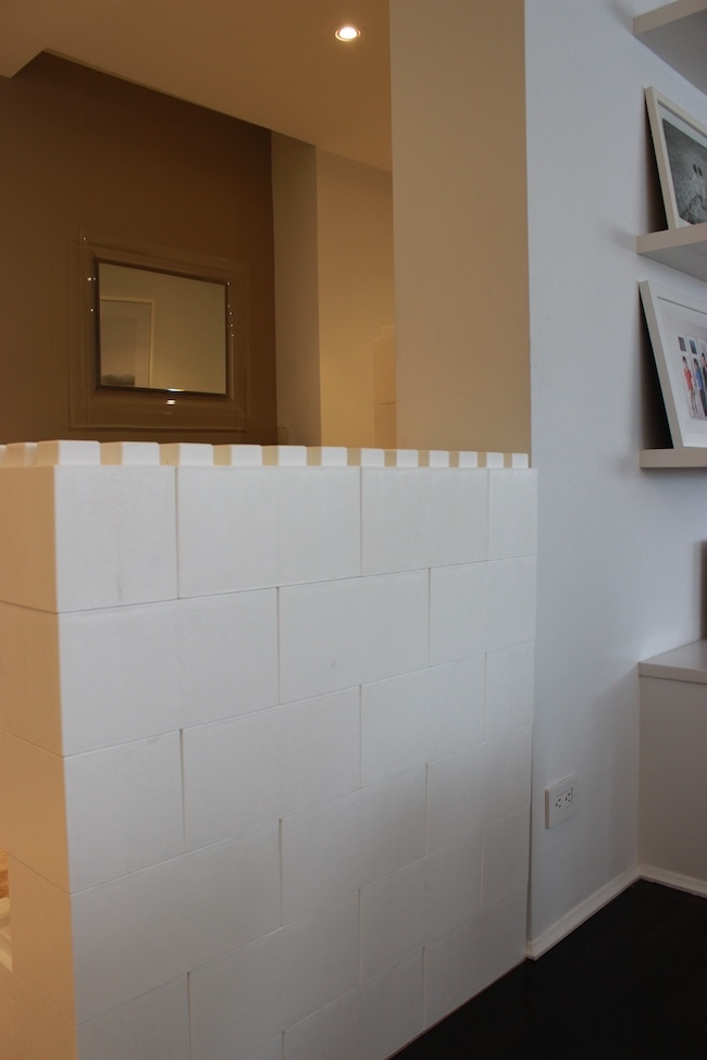Built from oversized modular blocks, they help create semi-private sleep areas, reading nooks, and personal zones while adding a playful, customizable element to the room.  